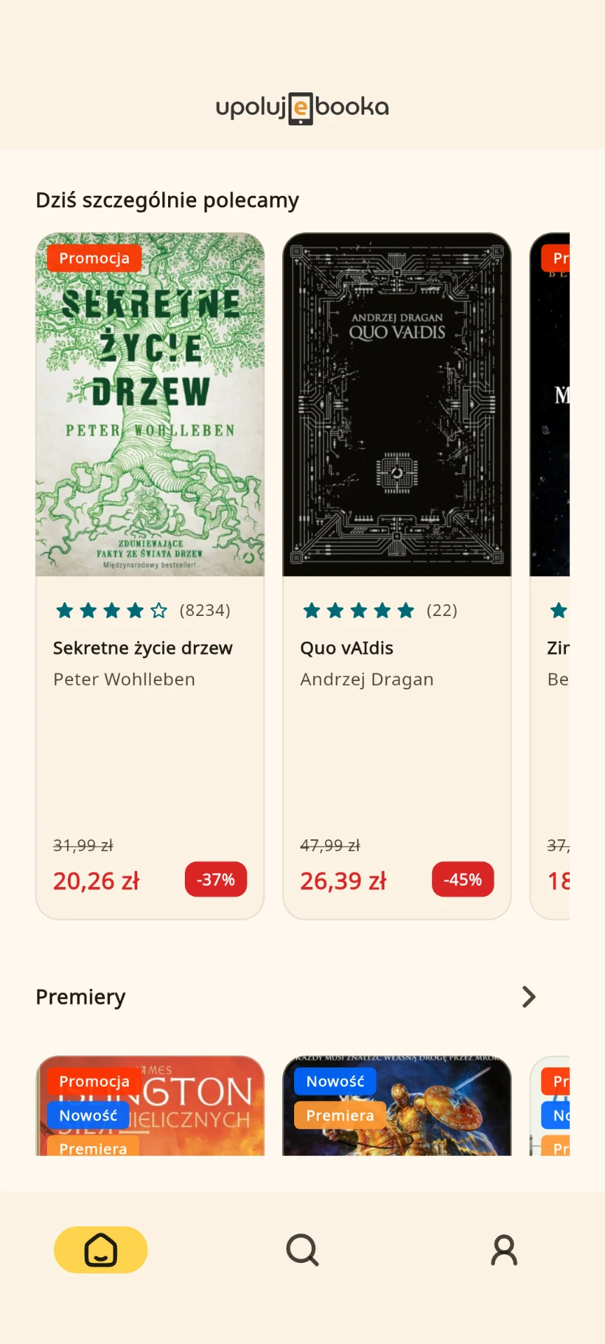 UpolujEbooka - Cheap ebooks screenshot
